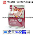 Custom Popular Plastic Quad Seal Package Bag for Pet Food